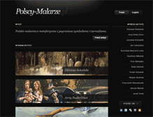 Tablet Screenshot of polscy-malarze.pl